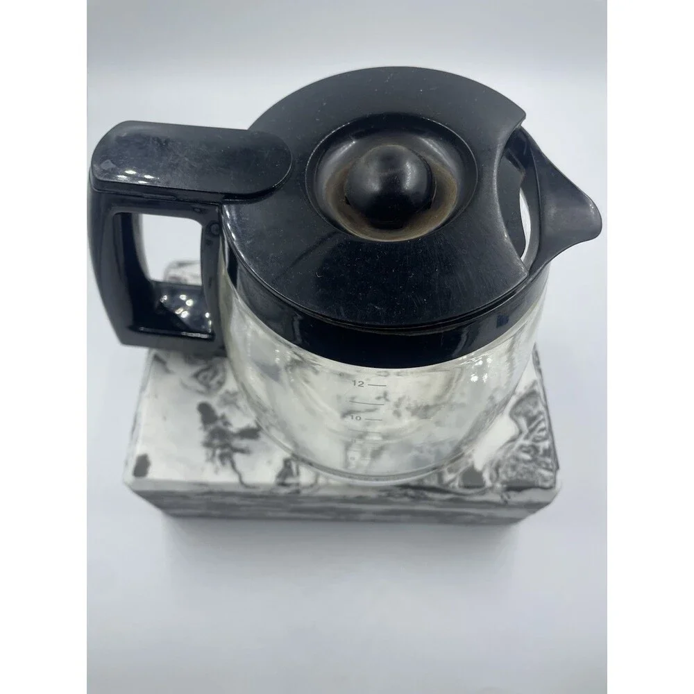 ✅ CUISINART ✅ Replacement 12 Cup Glass Coffee Maker CARAFE POT DECANTER ✅ Black